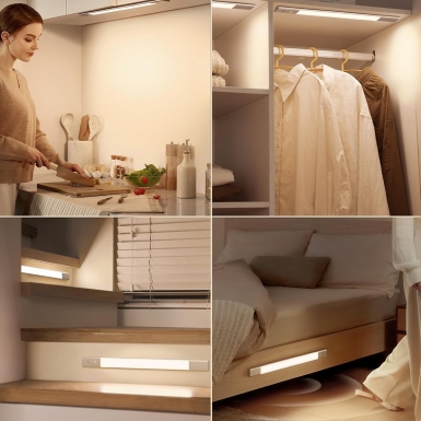 LED室内灯 - HCP257 遥控板款人体感应三色